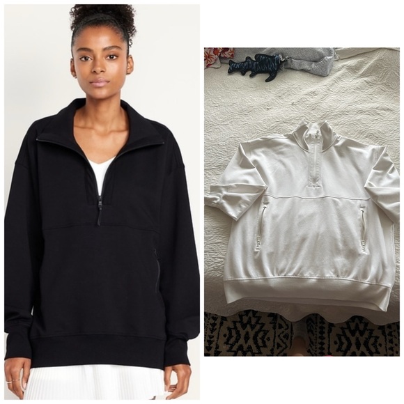 2 Dynamic Fleece Half Zip Tunic Sweatshirt. Both size M. - Picture 1 of 13